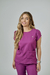 Scrubs Feminino Essêcia Roxo - Profissionais do Branco