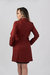 Jaleco Feminino Elegance Blazer (Bordô) na internet