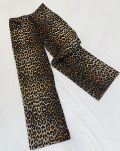 [GABARDINA] Pantalón animal print - comprar online