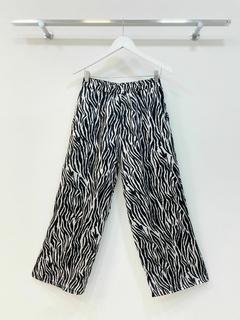 [Seda print] Pantalon palazzo zebra - comprar online