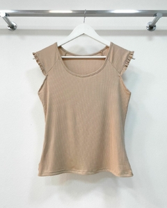 [MORLEY] Musculosa con volados - comprar online