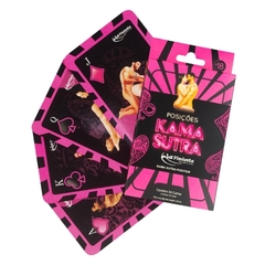 BARALHO KAMA SUTRA É um jogo erótico composto de 54 cartas com imagens ilustrativas de casal hétero em posições sensuais - comprar online