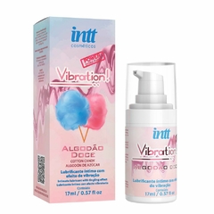 Vibration Gel Excitante que Vibra Power Sabor Algodão Doce