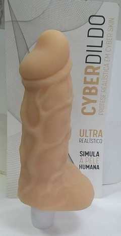 Prótese Realística em Cyber Skin Cyber Dildo.