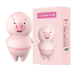 Pig Licking Vibrador em formato de porquinho .