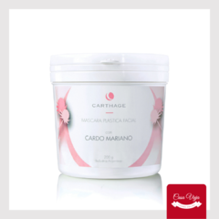 Máscara Plástica Facial con Cardo Mariano