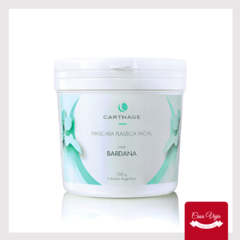 Máscara Plástica Facial con Bardana