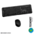 COMBO TECLADO E MOUSE SEM FIO EXAGON SEM FIO PRETO MAXPRINT