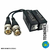 CONECTOR DE VIDEO DUPLO 700/1080P - BALUN PASSIVO ENGATE RAPIDO MULTI HD HDCVI / HDTVI / AHD e CVBS - AD0163