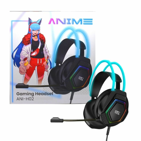 AURICULAR GAMER GCT ANIME ANI-H02 LED