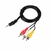 CABLE AUDIO Y VIDEO MINI PLUG 3,5MM 4 CONTACTOS