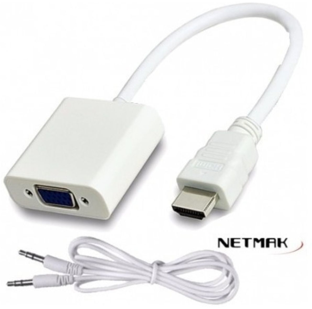 Cable Conversor Hdmi Vga Noganet