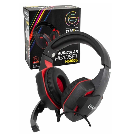 AURICULAR GAMER OFFICE OFF-HS100G