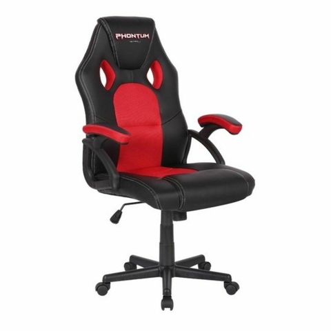 SILLA GAMER NETMAK ERGONOMICA PHONTUM ROJO