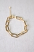 Pulseira elo cartier folheada em ouro 18k na internet