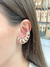 Brinco ear cuff zircônia