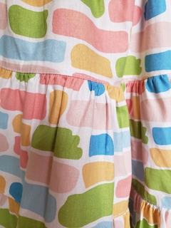 Vestido sara tricoline tijolo alcinha - Amore mio store baby e kids