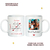 Caneca Personalizada "O amor sempre ganha"