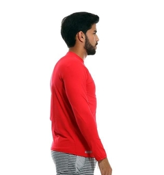 Camisa Proteçao UV Fator 50 Vermelha na internet