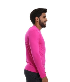 Camisa Proteçao UV fator 50 Rosa - comprar online