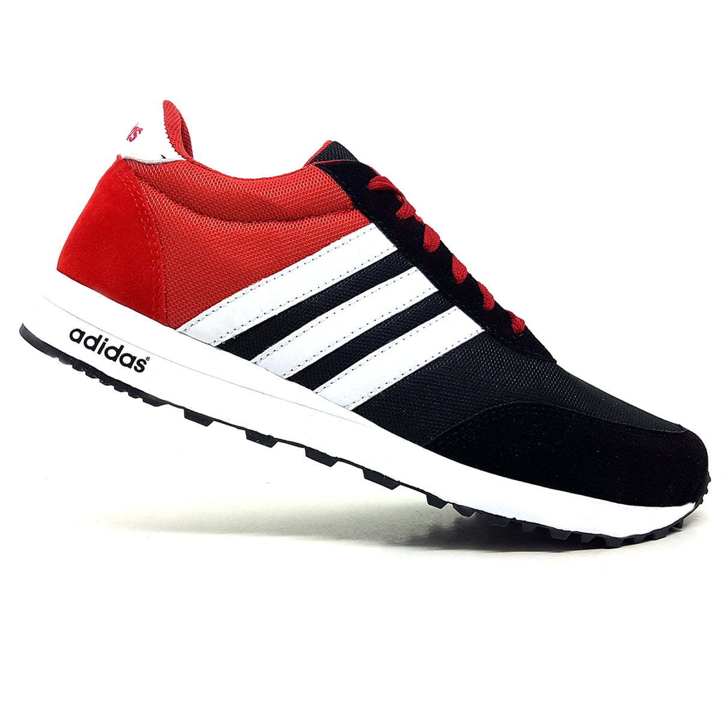 T nis ADIDAS NEO Vermelho e preto Lawest Store