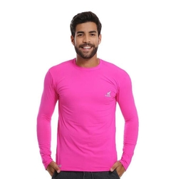 Camisa Proteçao UV fator 50 Rosa