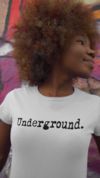 Camiseta t-shirt branca unissex underground moda alternativa - comprar online