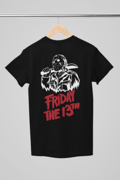 Imagem do CAMISETA T-SHIRT PRETA UNISSEX SEXTA-FEIRA 13 FRIDAY 13TH