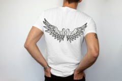 Imagem do Camiseta T-shirt Another Wings Branca (REPOSIÇÃO, NOVOS TAMANHOS NO ESTOQUE!)