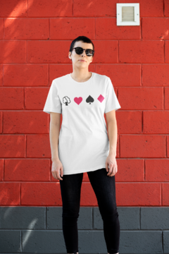 Camiseta T-shirt Naipes Cartas Baralho - comprar online