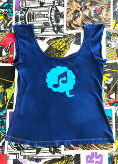 Blusa Musical Azul