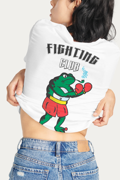 Camiseta T-shirt Fighting Club Sapo Old School Tattoo - loja online