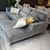 Sillón Gino - Pana Gris. Importado - comprar online