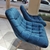 Sillón individual pana azul - comprar online