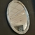 Espejo Oval. Marco de madera laqueado - tienda online