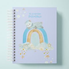 CUADERNO PEDIATRICO Osito arco iris