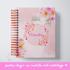 AGENDA PERSONALIZADA 2024 GRANDE (26X18CM) - comprar online