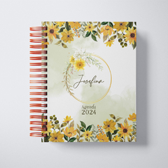 AGENDA PERSONALIZADA 2024 GRANDE (26X18CM) - nancycreative