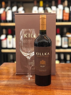 Estuche Killka Malbec + Copa grabada - Bodega Salentein