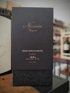 Estuche Nicasia Red Blend Malbec - Bodega Catena Zapata