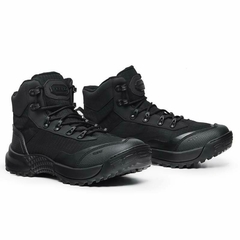 BOTA MILITAR ACERO PUNTO 45 NEGRO - comprar online