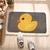 Alfombra de Baño Antideslizante Patito - Suave y Divertida para tu Hogar  en internet