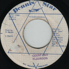 7" Flourgan – Count Out / Version (Dennis Star International) Vg+