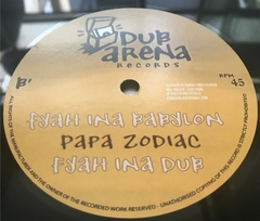 10" Papa Zodiac - Shine 2.Shine Dub / Fyah Ina Babylon 2.Fyah Ina Dub (Dub Arena Records) NM - comprar online