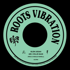 7" Glen Judah - Mr. Collie Man / Mr. Collie Man (Version) (Roots Vibration) NM