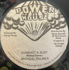 12" Micheal Palmer - Gunshot A Bust/Taxi Gang - Gunshot A Bust (Version) (Power House)VG+