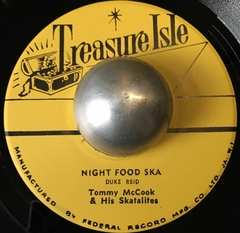 7'' Tommy McCook & His Skatalites – Night Food Ska / The Skatalites – Latin Goes Ska (Treasure Isle) NM