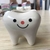 Vaso de material de cerâmica com desenhos animados modelo tipo dente - PRODUTO IMPORTADO - loja online