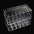 Caixa de ligaduras dentais de acrílico, caixa com 18 furos/caixa - comprar online