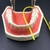 Imagem do cCabo estabilizador dental de borracha, folhas elásticas para grampo médio de 2.1m/dia 1.8mm, instrumento odontológico